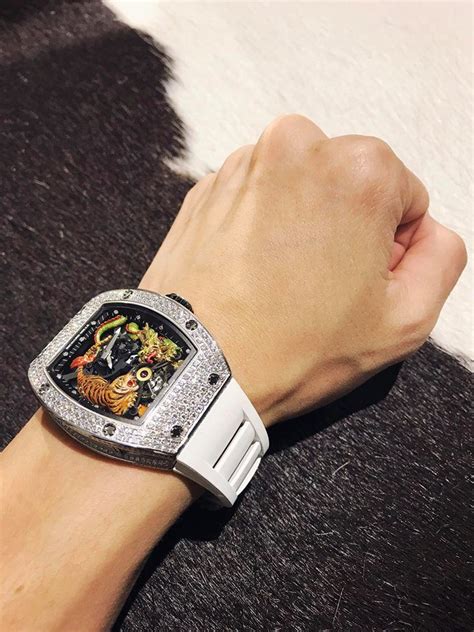 richard mille wrist check.